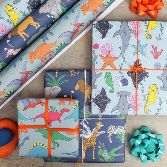 Discover Kids Wrapping paper - Childrens wrapping paper