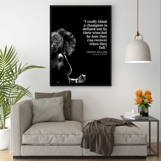 Discover Serena Williams Goat Poster