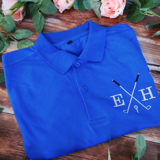 Discover Personalized Golf Polo Shirt - Embroidered Golfing Gift - Personalized Polo Shirt