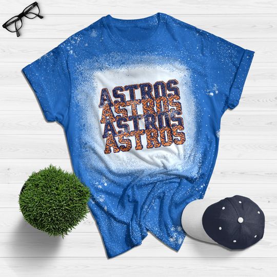 Discover Astros Bleached 3D T Shirt