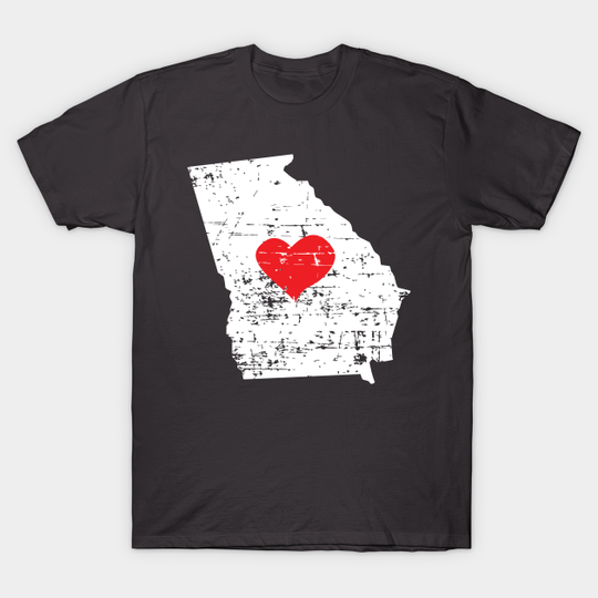 Discover <3 Georgia State Gift T Shirt for Men Women and Kids - Georgia - T-Shirt