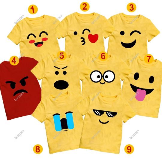 Discover Emoji group halloween shirt