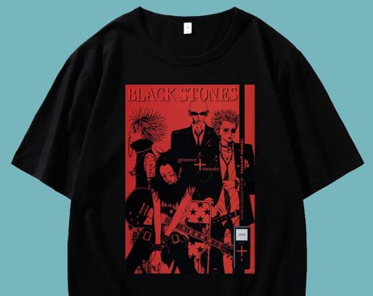 Discover Nana Band Shirt, Black Stones Band, Osaki Nana, Anime T-shirt
