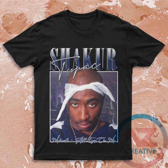 Discover Tupac Shakur 2Pac All Eyez On Me T-Shirt