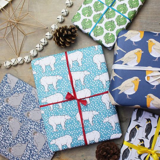 Discover Christmas Wrapping paper set -Recyclable Wrapping Paper