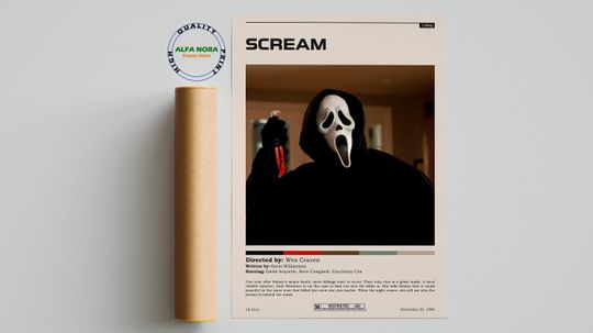 Discover Scream poster 1996