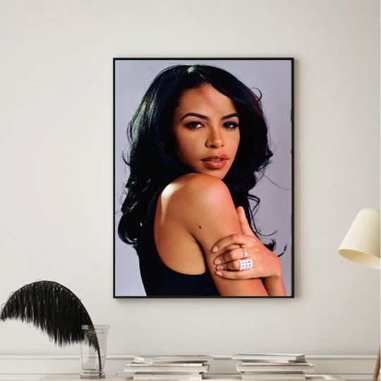 Discover Aaliyah Music Rapper Art Poster