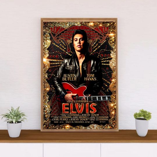 Discover Elvis Movie Poster 2022, Elvis Presley Austin Butler Poster