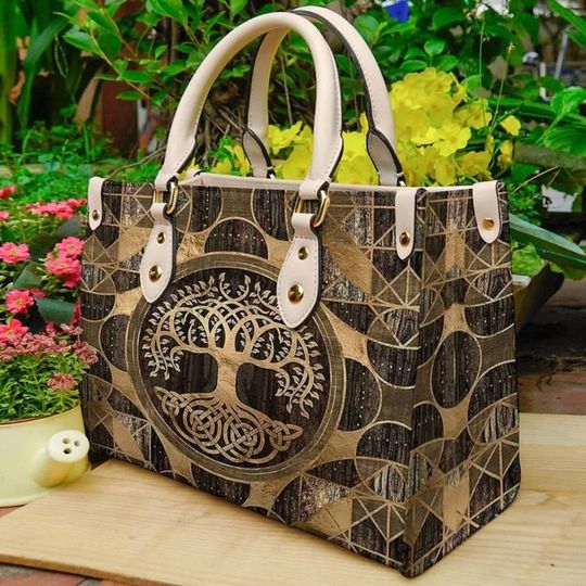 Discover Golden Tree Handbag , Leather Bag Golden Tree