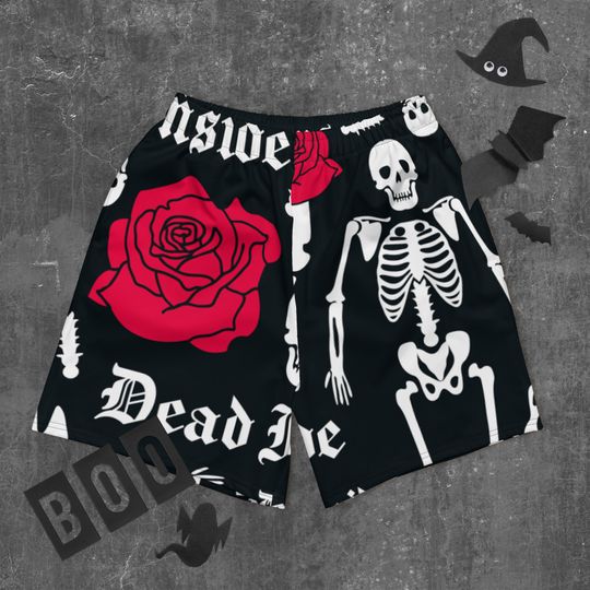 Discover Men's Athletic Halloween/ did de los muertos Long Shorts