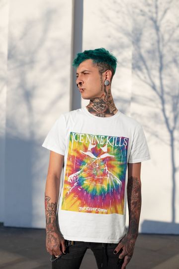 Discover Ice Nine Kills Tie Dye T-shirt, 2022 The Trinity of Terror Tour
