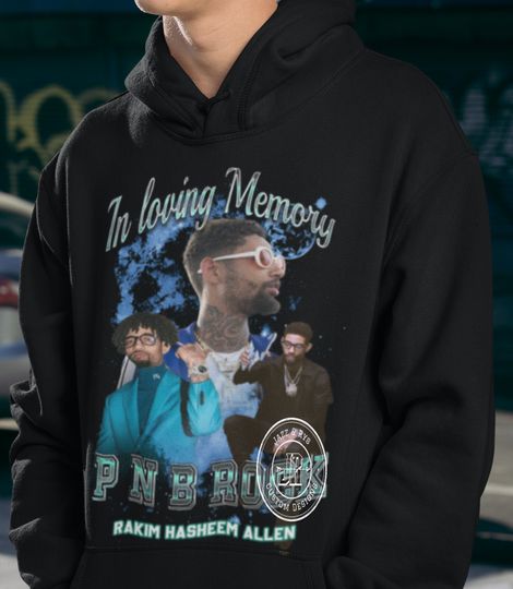 Discover Pnb Rock In Loving Memory Hoodie