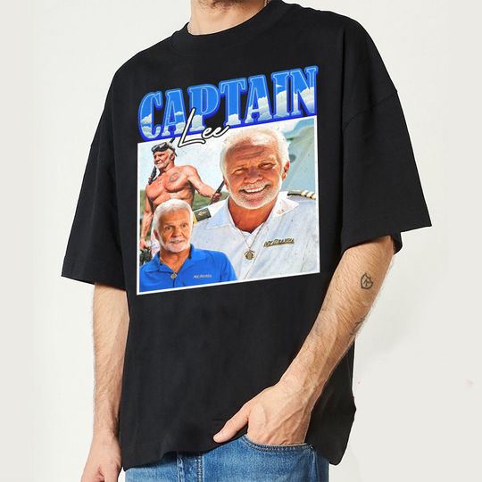 Discover Captain Lee Rosbach Vintage T Shirt