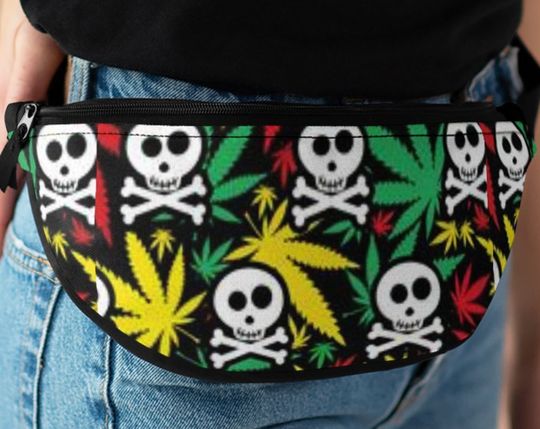 Discover Smokers Rasta Fanny Pack