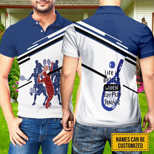 Discover Custom Name Polo Shirt