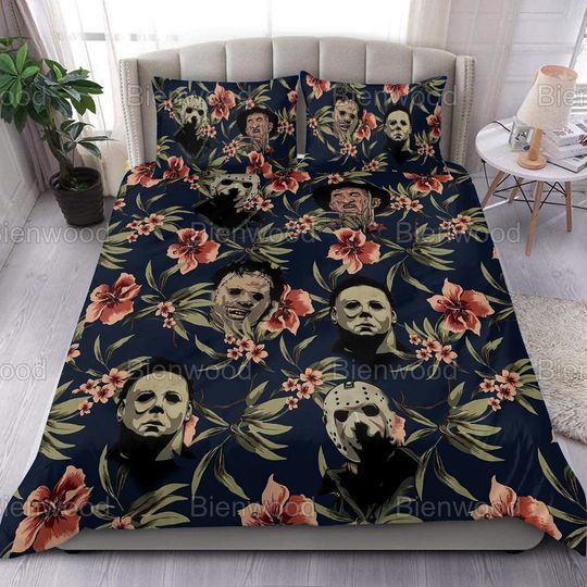 Discover Horror Movie Themed Bedding Set