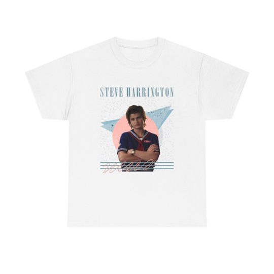 Discover Steve Harrington Vintage Pop Art Style Shirt, Stranger Things T shirt