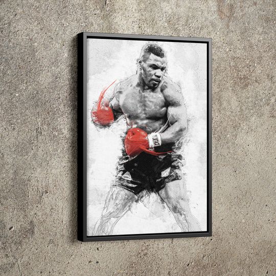 Discover Mike Tyson Poster Boxing Painting Posters