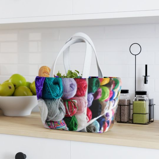 Discover Wool Design Picnic Bag, Crafters Picnic Bag