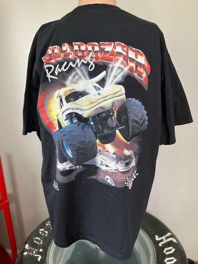 Discover Rare Bulldozer Monster Truck T-Shirt
