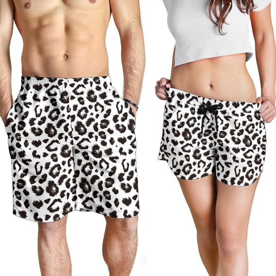 Discover Leopard Print Shorts - Leopard Pattern Swim Shorts