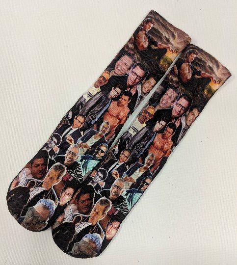 Discover Jeff Goldblum Collage Socks