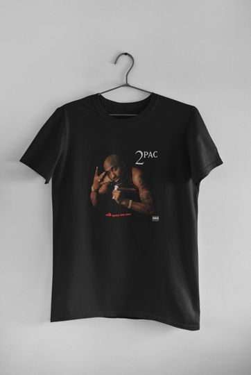 Discover 2PAC All Eyez On Me Album Cover T-Shirt