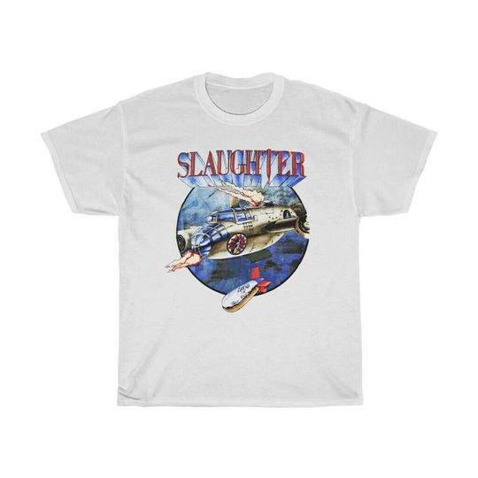 Discover Mark Slaughter Band 1990 Airplane Stick It To Ya! Tour Shirt