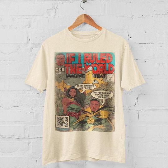 Discover Nas - If I Ruled The World Shirt Vintage T-Shirt