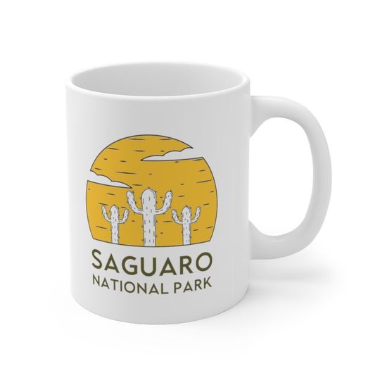 Discover Saguaro National Park Ceramic Mug