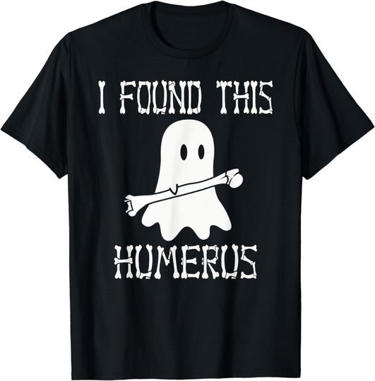 Discover Boos I Found This Humerus Funny Halloween Ghost T-Shirt