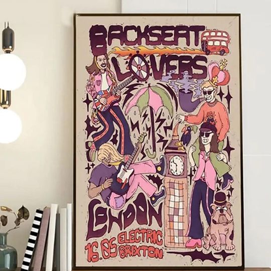 Discover The Backseat Lovers Turning Point Tour 2022 Poster