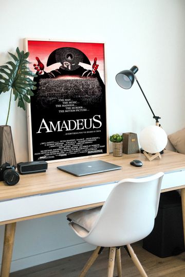 Discover Amadeus, 1984 American Period Drama Film Poster