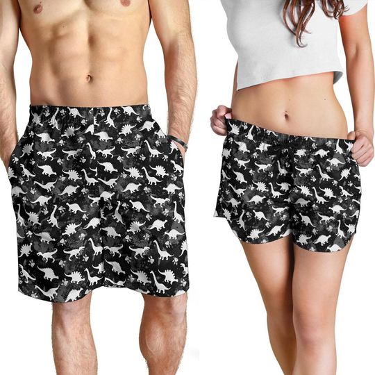 Discover Dinosaur Shorts - Dinosaur Pattern Swim Shorts