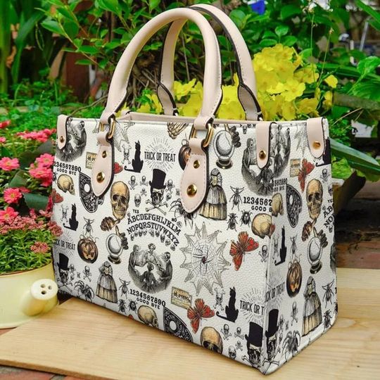 Discover Trick Or Treat Handbag , Leather Bag Trick Or Treat