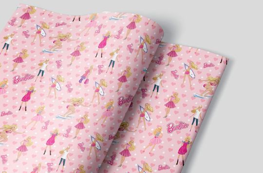 Discover Barbie Wrapping Paper