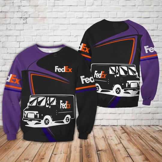 Discover FedEx Express Truck van Christmas 3D Sweater for Postal Worker