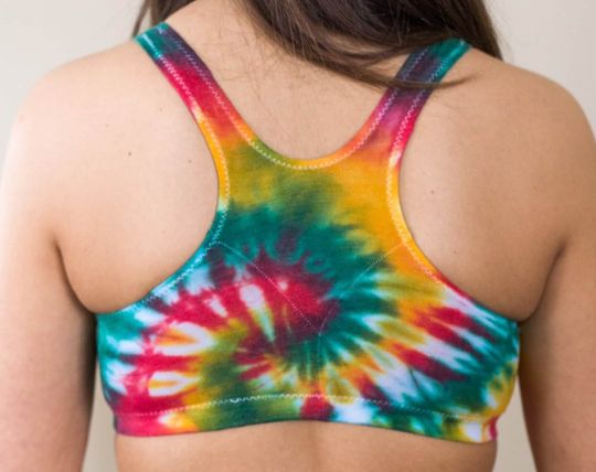 Discover Tie Dye Sports Bra
