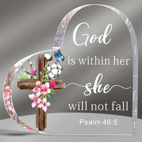 Discover Acrylic Christian Gifts Inspirational Gifts with Bible Verse and Prayers Religious Gifts