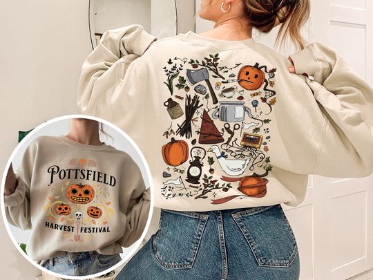 Discover Pottsfield Harvest Festival Sweatshirt, Over The Garden Wall sweater