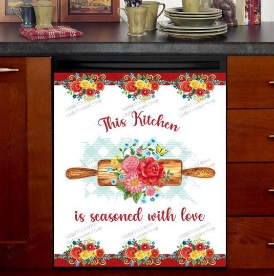 Discover Frontier Woman Kitchen Quotes Dishwasher Cover