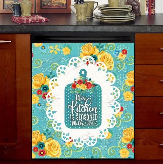 Discover Frontier Woman Kitchen Quotes Dishwasher Cover