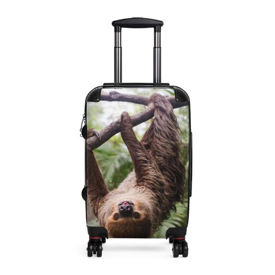 Discover Sloth Cabin Suitcase