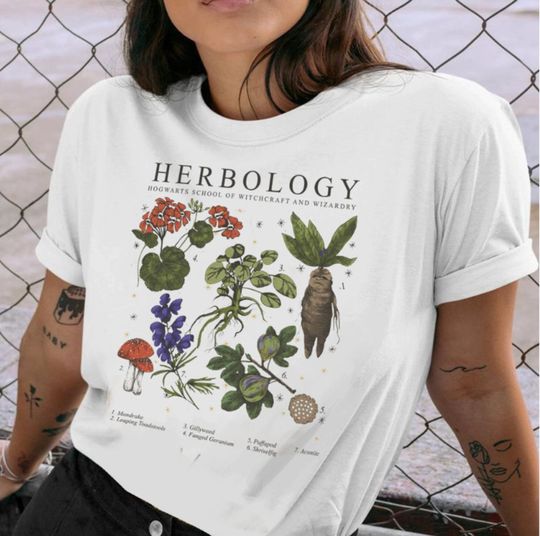 Discover Herbology Plants T-shirt