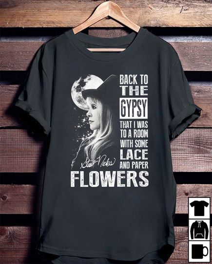 Discover Stevie Nicks Tshirt, Back To The Gypsy