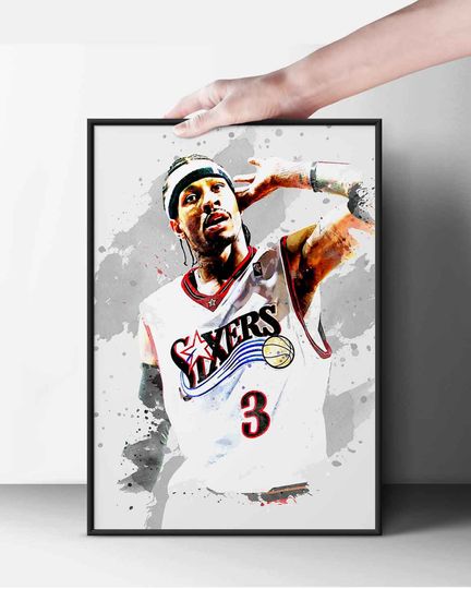 Discover Allen Iverson poster Allen Iverson Premium Matte Vertical Posters