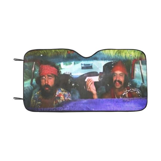 Discover Cheech and Chong Car Sun Shade