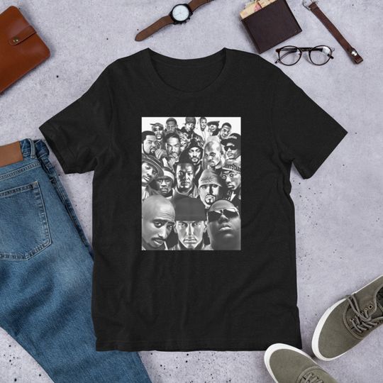 Discover Hip Hop Legends- Hip Hop T-shirt