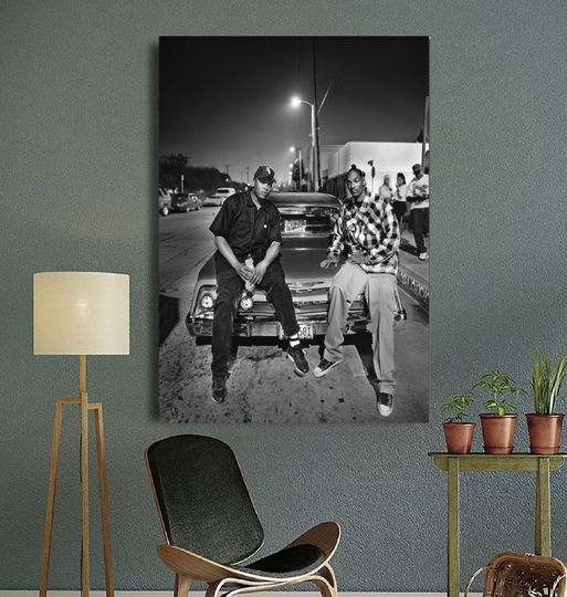 Discover Dr.Dre and Snoop Dogg Rapper Music Poster