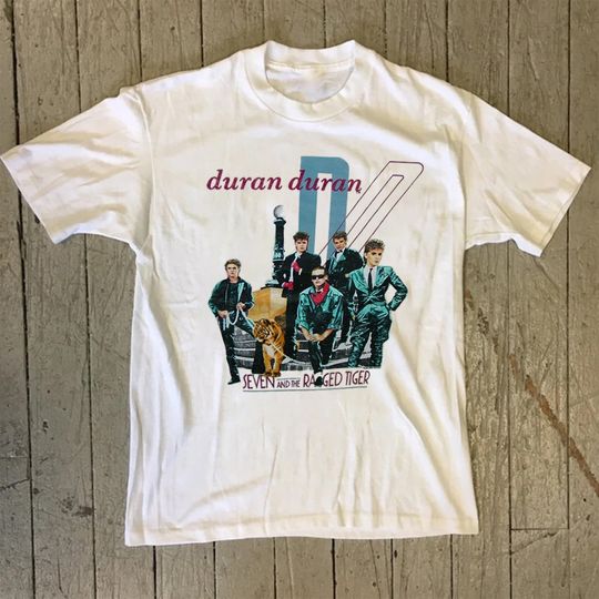 Discover Vintage Duran Duran World Tour Concert T-Shirt